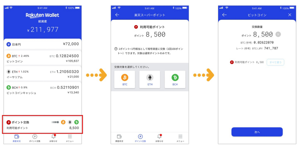 楽天 ポイントと ビットコイン など暗号資産の交換サービスを開始 Moneyzine 資産運用とお金のこと もっと身近に
