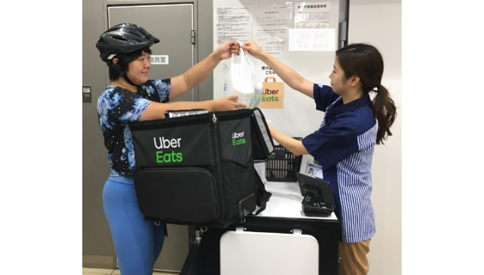 ローソン、大阪でも「Uber Eats」導入、飲料や揚げ物、乾電池や 